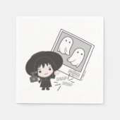 Käfer | Chibi Lydia Ghost Fotografie Serviette (Vorderseite)