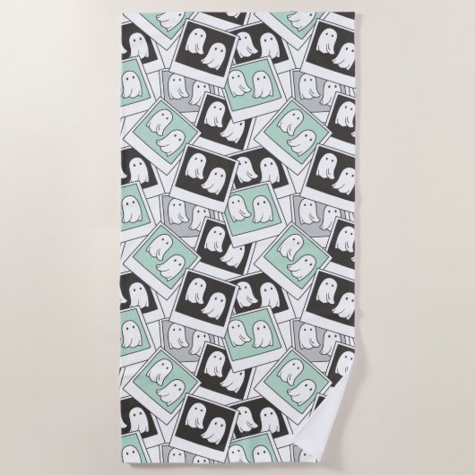 Käfer | Chibi Lydia Ghost Fotografie Strandtuch (Vorderseite)