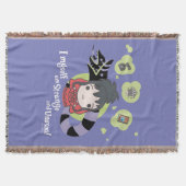 Käfer | Chibi Lydia "Seltsam und ungewöhnlich" Decke (Vorderseite)