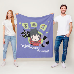 Käfer   Chibi Lydia "Seltsam und ungewöhnlich" Fleecedecke