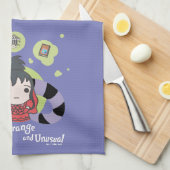 Käfer | Chibi Lydia "Seltsam und ungewöhnlich" Geschirrtuch (Viertel Falte)