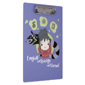 Käfer | Chibi Lydia "Seltsam und ungewöhnlich" Klemmbrett (Rechts)