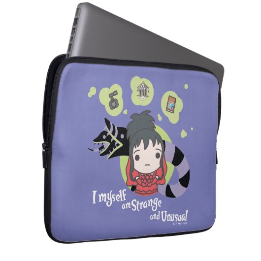 Käfer | Chibi Lydia "Seltsam und ungewöhnlich" Laptopschutzhülle (Vorne Rechts)