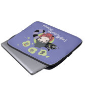 Käfer | Chibi Lydia "Seltsam und ungewöhnlich" Laptopschutzhülle (Vorne Knopf)