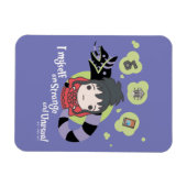 Käfer | Chibi Lydia "Seltsam und ungewöhnlich" Magnet (Horizontal)