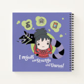 Käfer | Chibi Lydia "Seltsam und ungewöhnlich" Notizblock (Rückseite)