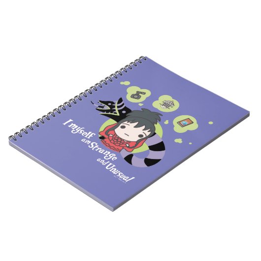 Käfer | Chibi Lydia "Seltsam und ungewöhnlich" Notizblock (Linke Seite)