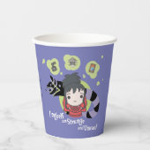 Käfer | Chibi Lydia "Seltsam und ungewöhnlich" Pappbecher (Vorderseite)