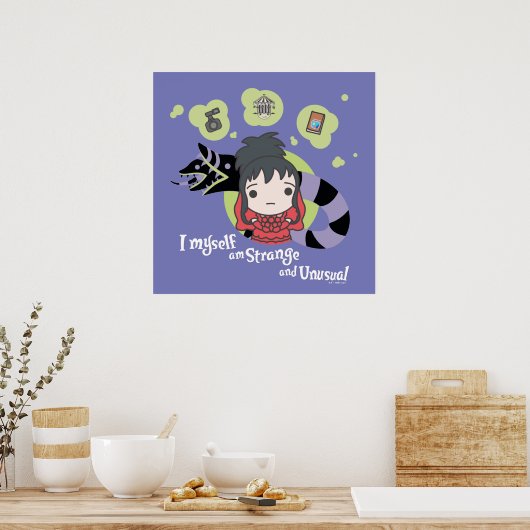 Käfer | Chibi Lydia "Seltsam und ungewöhnlich" Poster (Küche)