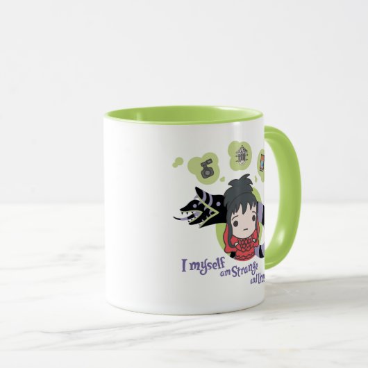 Käfer | Chibi Lydia "Seltsam und ungewöhnlich" Tasse (VorderseiteRechts)
