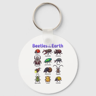 Käfer der Erde Cute Kawaii Insekten T-Shirt Schlüsselanhänger