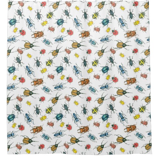 Käfer Duschvorhang (Vorderseite)