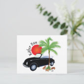 Käfer Fan Postkarte (Stehend Vorderseite)