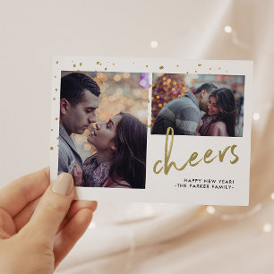 Käfer   Frohes Neues Jahr Zwei Foto Feiertagskarte