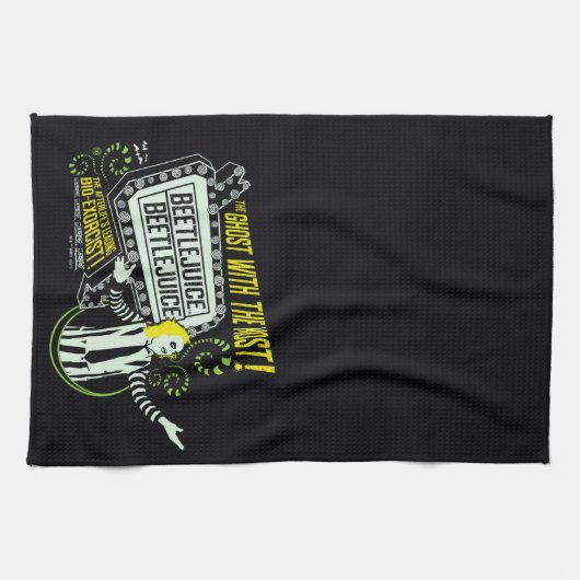 Käfer | "Geist mit dem Besten" Marquee Geschirrtuch (Horizontal)