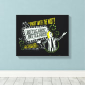 Käfer | "Geist mit dem Besten" Marquee Leinwanddruck (Insitu (Holzboden))