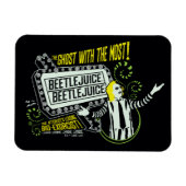 Käfer | "Geist mit dem Besten" Marquee Magnet (Horizontal)