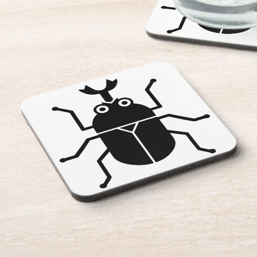 Käfer Getränkeuntersetzer (Linke Seite)