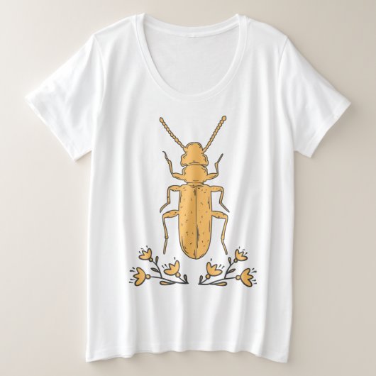 Käfer Große Größe T-Shirt (Design vorne)