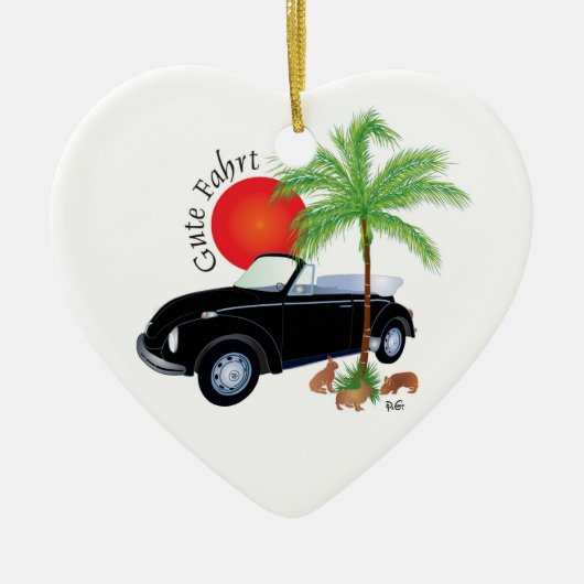 Käfer Gute Benutzung Keramikornament (Vorne)
