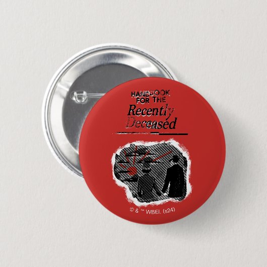 Käfer | Handbuch für jüngst verstorbene Personen Button (Vorne & Hinten)