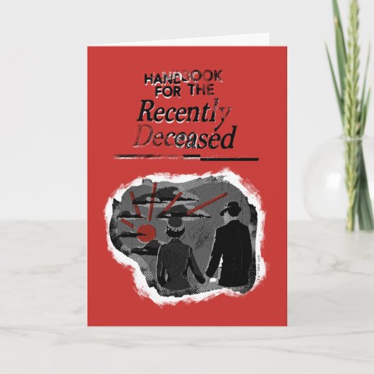 Käfer | Handbuch für jüngst verstorbene Personen Karte (Vorderseite)