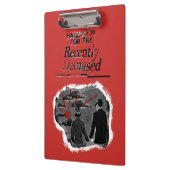 Käfer | Handbuch für jüngst verstorbene Personen Klemmbrett (Links)