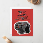 Käfer | Handbuch für jüngst verstorbene Personen Mitteilungskarte (Vorderseite/Rückseite Beispiel)