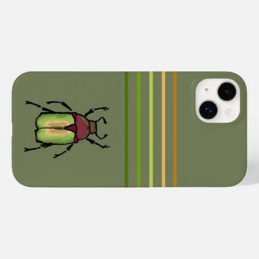 Käfer-Handy-Fall Case-Mate iPhone Hülle (Rückseite (Horizontal))