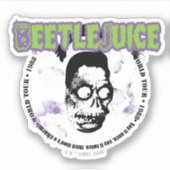 Käfer | Harry the Hunter Shrunken Head Aufkleber (Vorderseite)