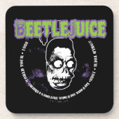 Käfer | Harry the Hunter Shrunken Head Getränkeuntersetzer (Vorderseite)