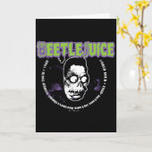 Käfer | Harry the Hunter Shrunken Head Karte (Gelbe Blume)