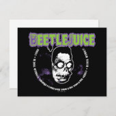 Käfer | Harry the Hunter Shrunken Head Mitteilungskarte (Vorne/Hinten)