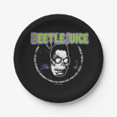 Käfer | Harry the Hunter Shrunken Head Pappteller (Vorderseite)