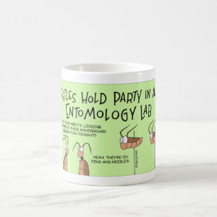 Käfer im Entomologie-Labrador Kaffeetasse