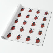 Käfer Insect Ladybug Käfer Geschenkpapier (Ungerollt)