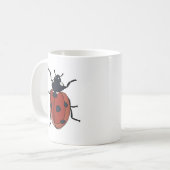 Käfer Insect Ladybug Käfer Kaffeetasse (Vorderseite Links)