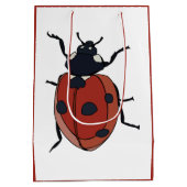Käfer Insect Ladybug Käfer Mittlere Geschenktüte (Rückseite)