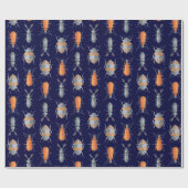 Käfer-Insektenpapier Geschenkpapier (Flach)