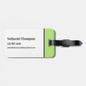 Käfer | Käfer im Vorsitz Gepäckanhänger (Rückseite horizontal)