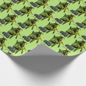 Käfer | Käfer im Vorsitz Geschenkpapier (Ecke)