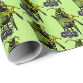 Käfer | Käfer im Vorsitz Geschenkpapier (Rolleneckpunkt)