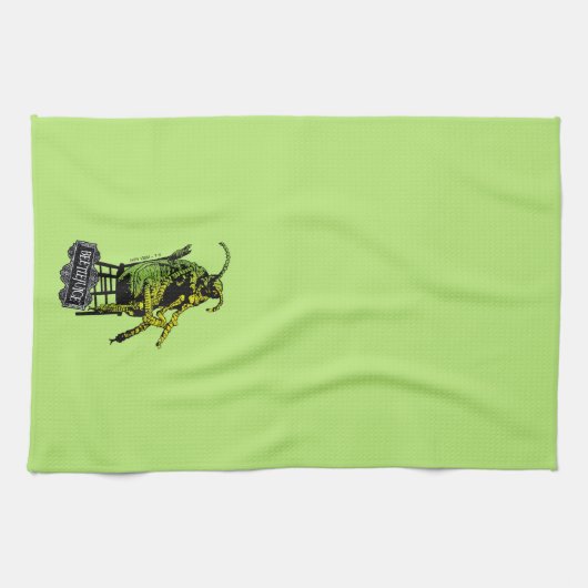 Käfer | Käfer im Vorsitz Geschirrtuch (Horizontal)