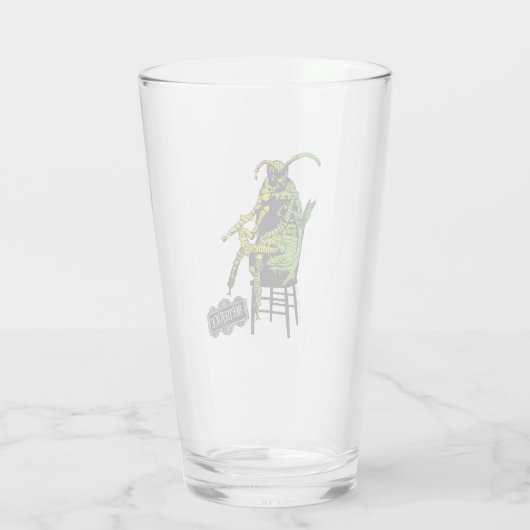 Käfer | Käfer im Vorsitz Glas (Rückseite)