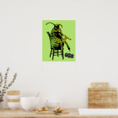 Käfer | Käfer im Vorsitz Poster (Küche)