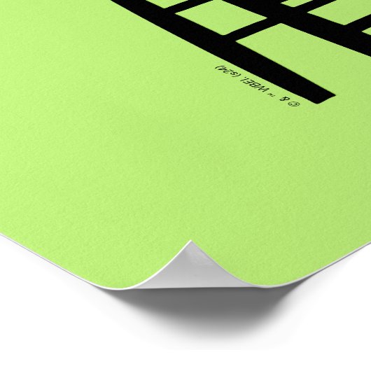 Käfer | Käfer im Vorsitz Poster (Ecke)