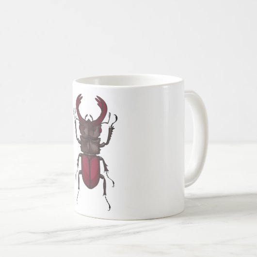 Käfer Kaffeetasse (VorderseiteRechts)