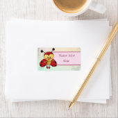 Käfer Karlchen Adressaufkleber (Insitu)