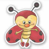 Käfer Karlchen Aufkleber (Vorderseite)