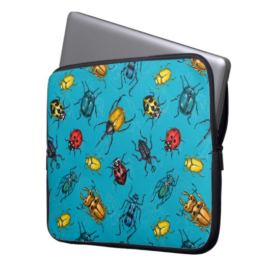 Käfer Laptopschutzhülle (Vorderseite Links)